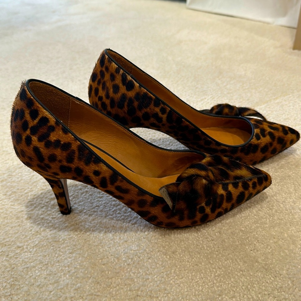 Isabel Marant Etoile leopard heels
